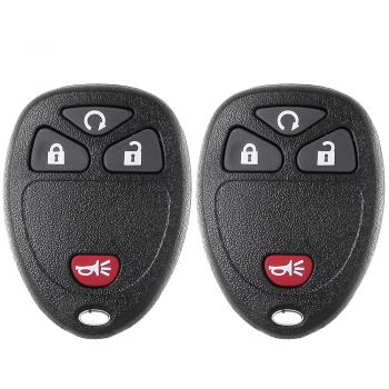 Keyless Entry Remote Control Car Key Fob M3N5WY8109 for Buick for Cadillac 2 pcs
