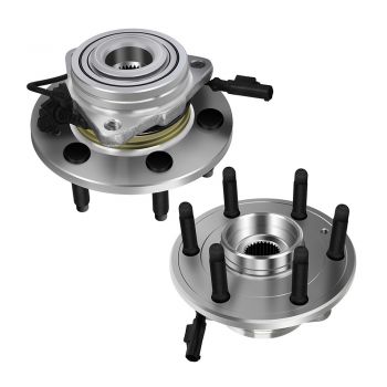 Wheel Hub and Bearing Assembly Front (515096) For Chevrolet Cadillac - 2 Piece