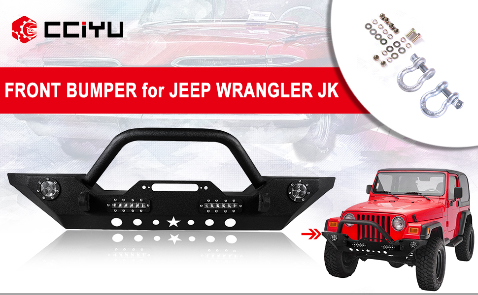 Front Bumper for Jeep -1 PC