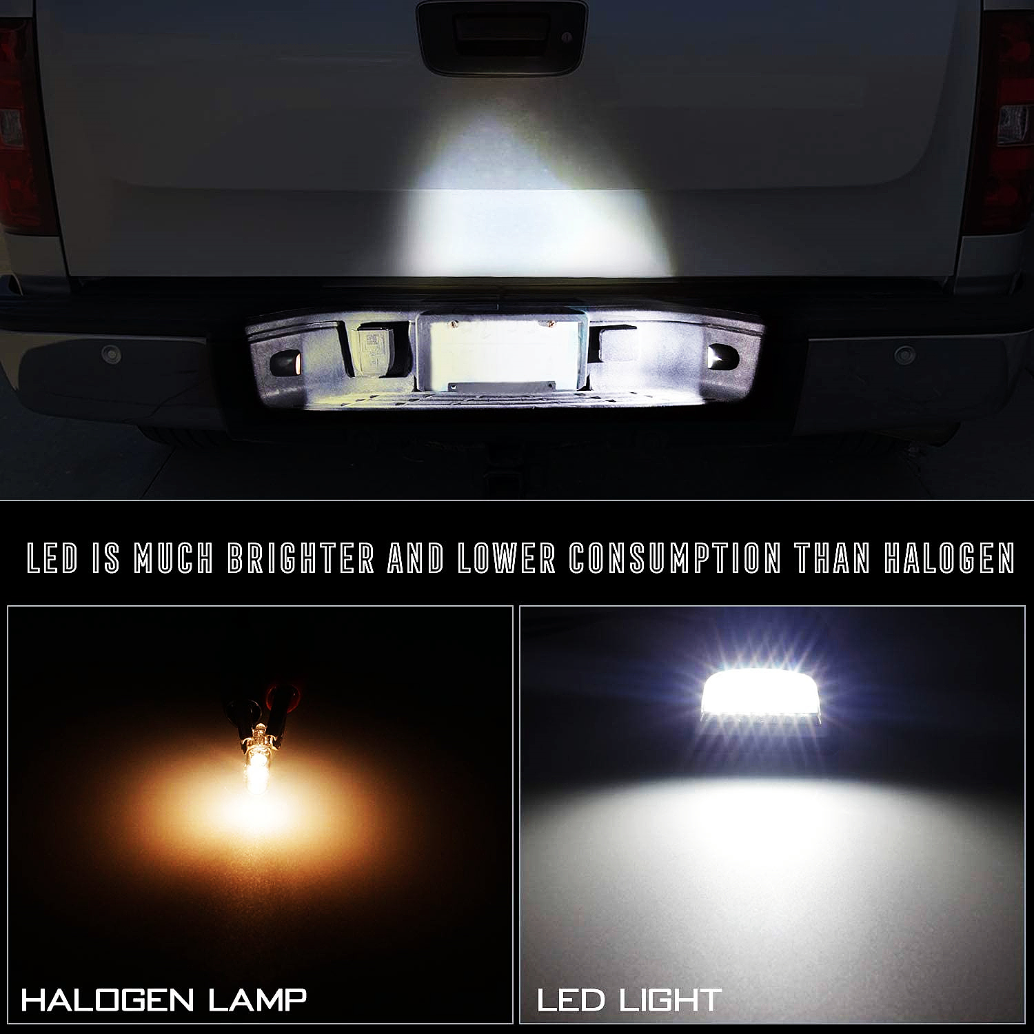 GMC Yukon License Plate Lights  Lenses, Assemblies –