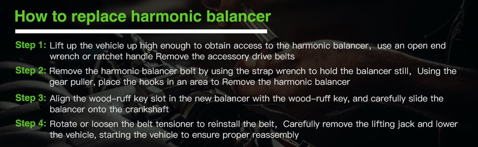 harmonic balancer 53020689ab for chrysler aspen