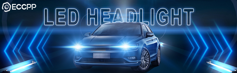 9005 LED Headlight Bulb High Low Beam Fog Light Conversion Kit for 2019-2020 Honda HR-V - 80W 6000K 10400LM