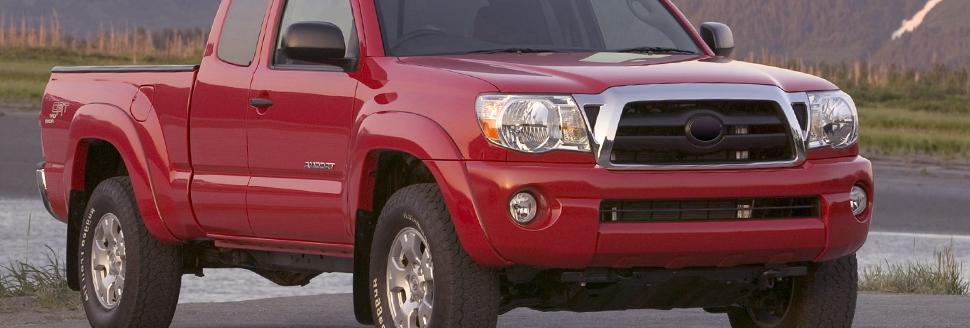 2005-2011 Toyota Tacoma Headlights Assembly Driver and Passenger Side Chrome Housing