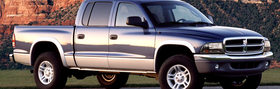 1997-2004 Dodge Dakota/98-03 Durango Headlights Assembly Driver and Passenger Side Black Housing
