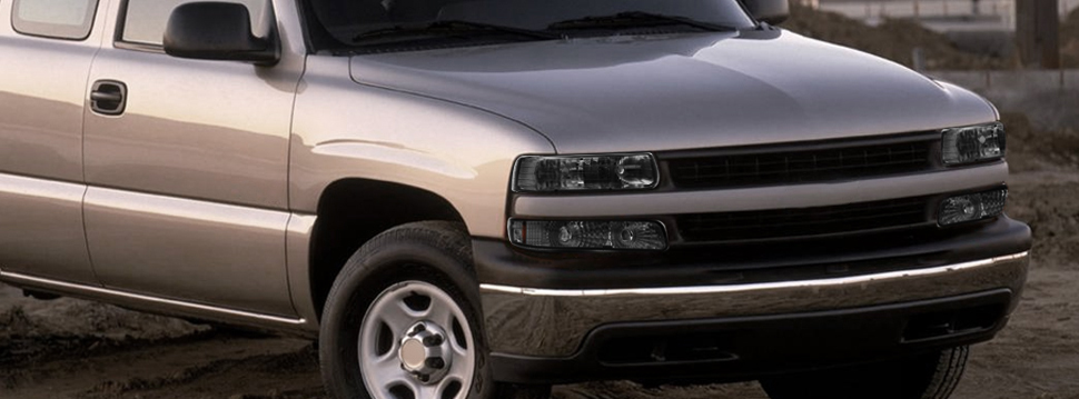 2000-2006 Chevrolet Tahoe/99-02 Silverado 1500 2500 Headlights Assembly Left + Right Sides Chrome Housing